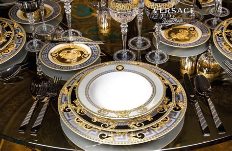 versace home table colorful|versace italian tableware label.